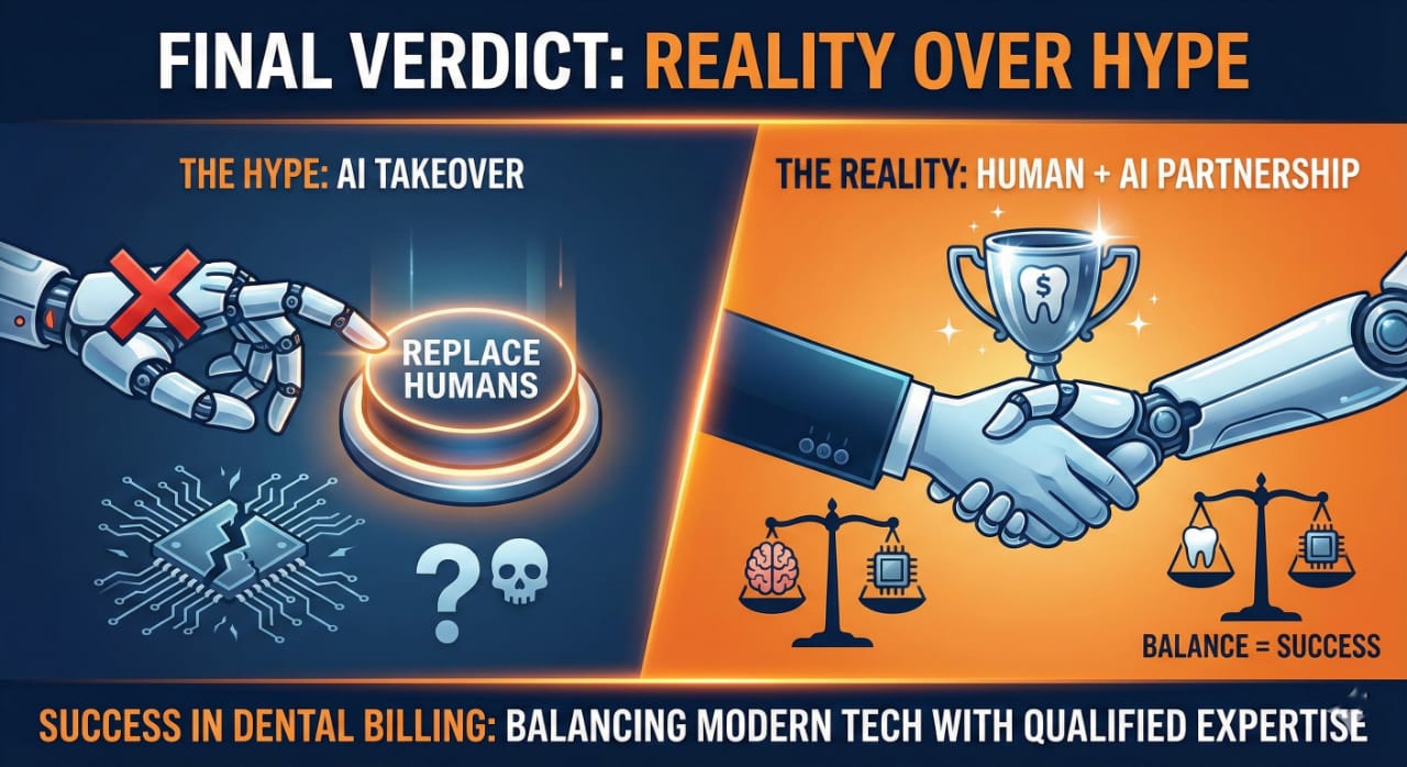 will ai replaces Dental billing specialist using AI software to manage claims efficiently