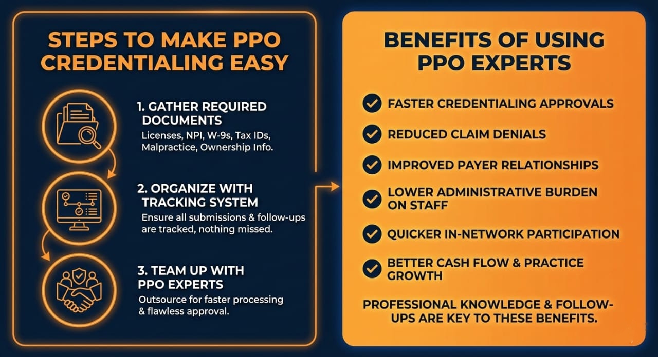 PPO experts helping dental practices achieve faster approvals and fewer claim denials