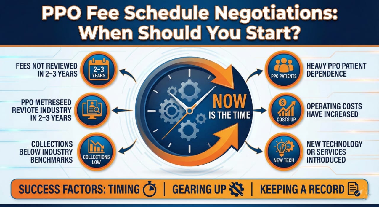 Why PPO fee schedule negotiations are essential for dental practices facing rising costs and lower reimbursements