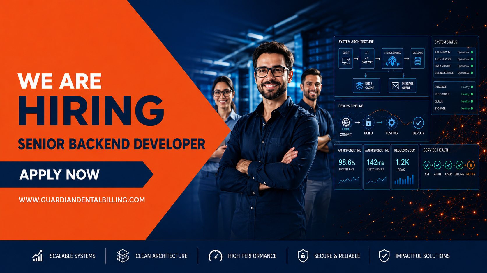 hiring Senior Backend Developer