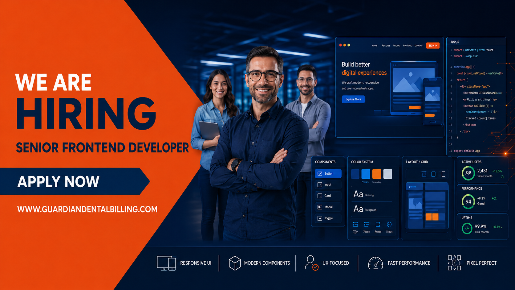 hiring senior frontend developers in peshawar