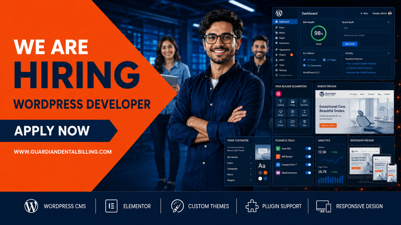 wordpress developer needed in peshawar